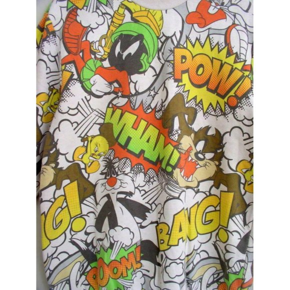 Looney Tunes Mens Vintage 90s Sweatshirt LG - Picture 3 of 6